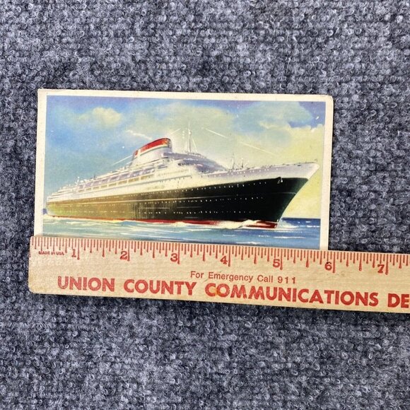 VTG Ships‎ Postcard Lot Of 11 Nautical Seafaring Cruise Military Masted Canal - Picture 14 of 16